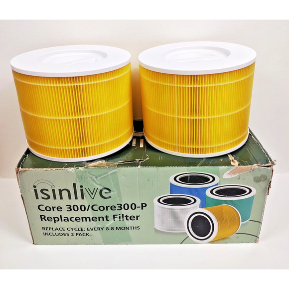 iSinLive Core 300 Pet Filters 2-Pack for Levoit Pet 300-P True HEPA Replacement - Picture 5 of 5